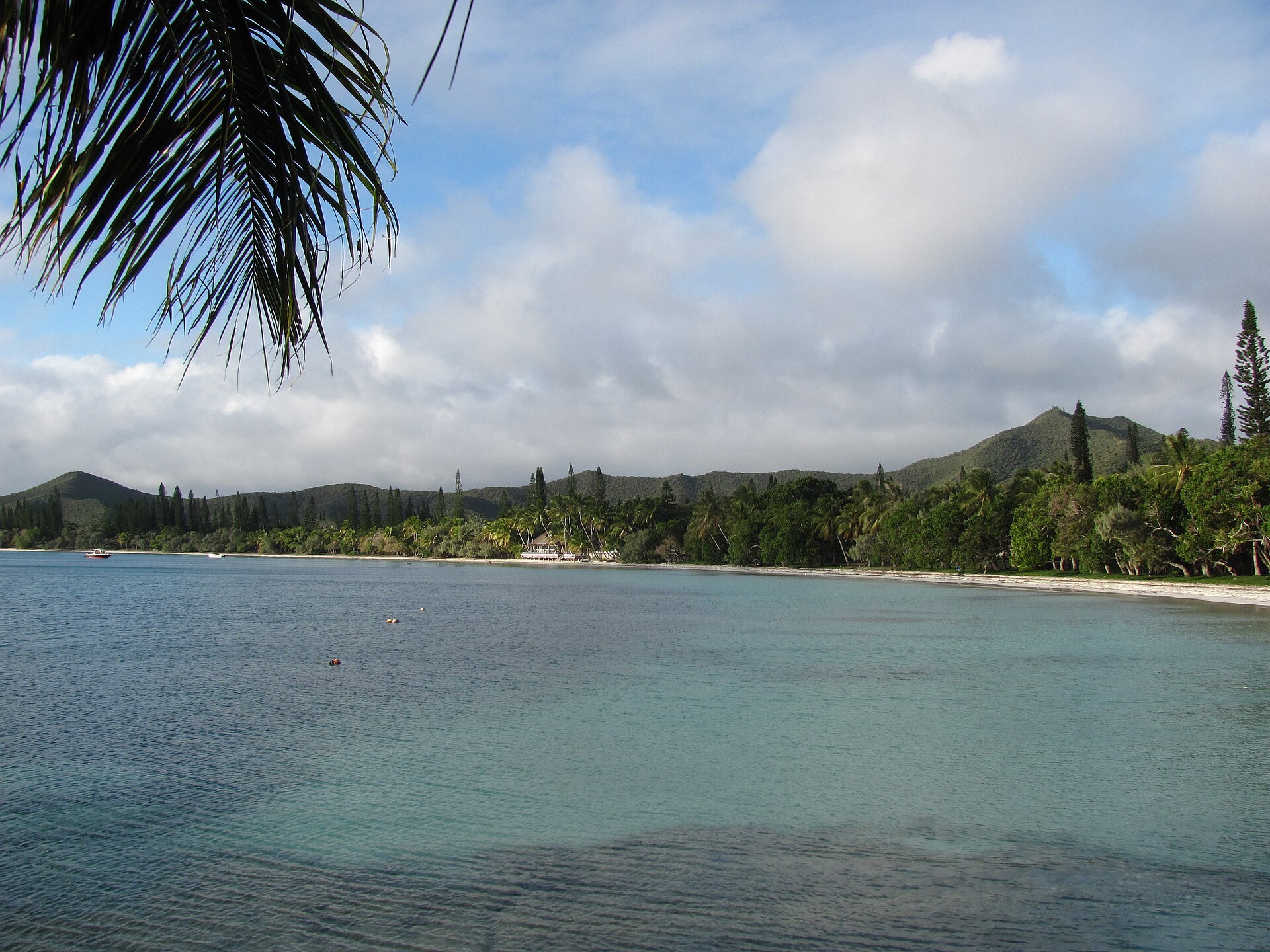 Baie de Kuto. Kuto, L'Île-des-Pins, New Caledonia