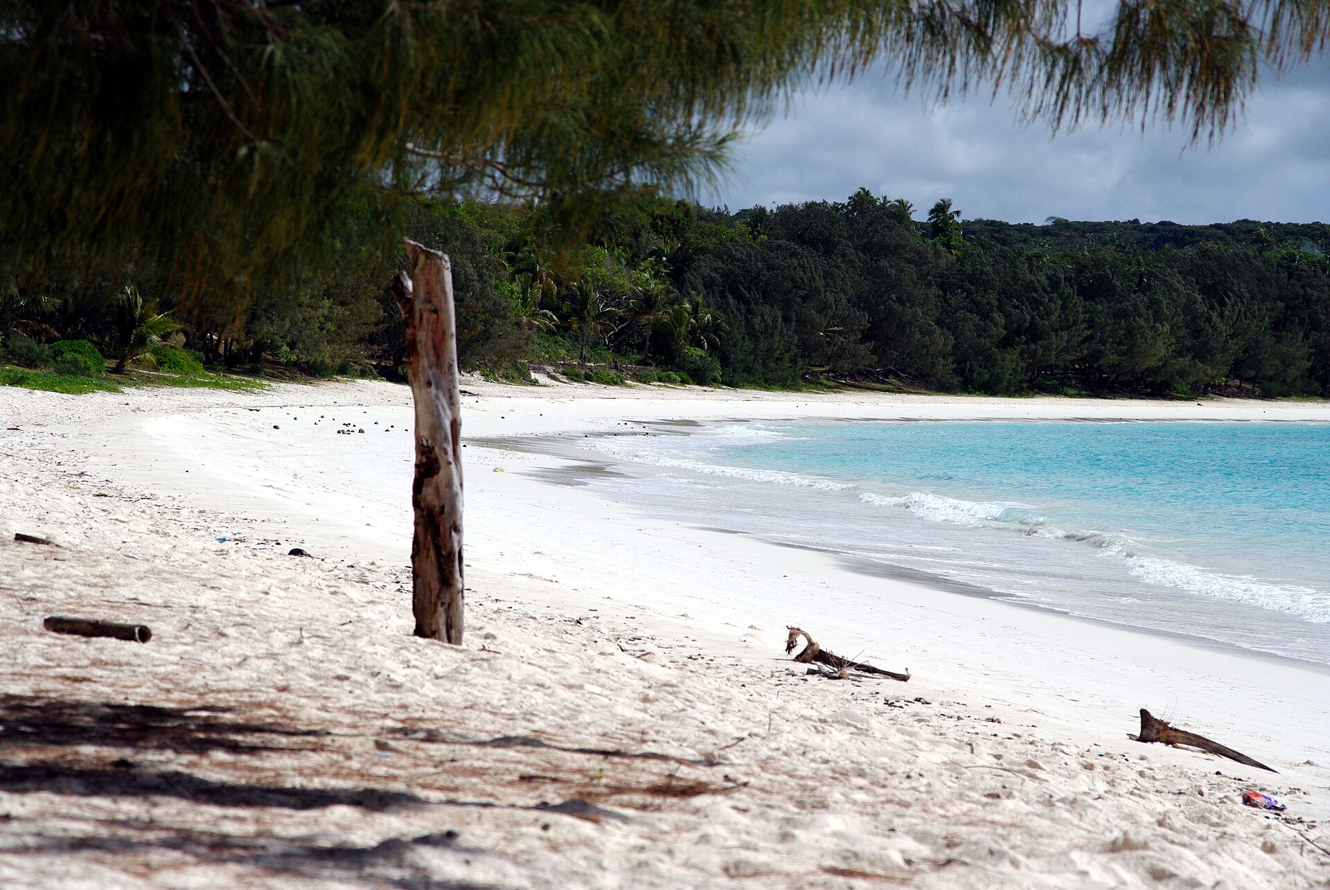 Beach of Wé, Lifou, New Caledonia