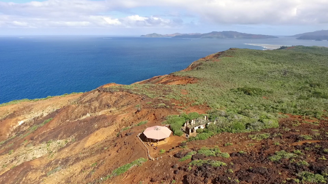 Le cap n’dua vestige de l’ Ancienne poste de nouvelle Calédonie