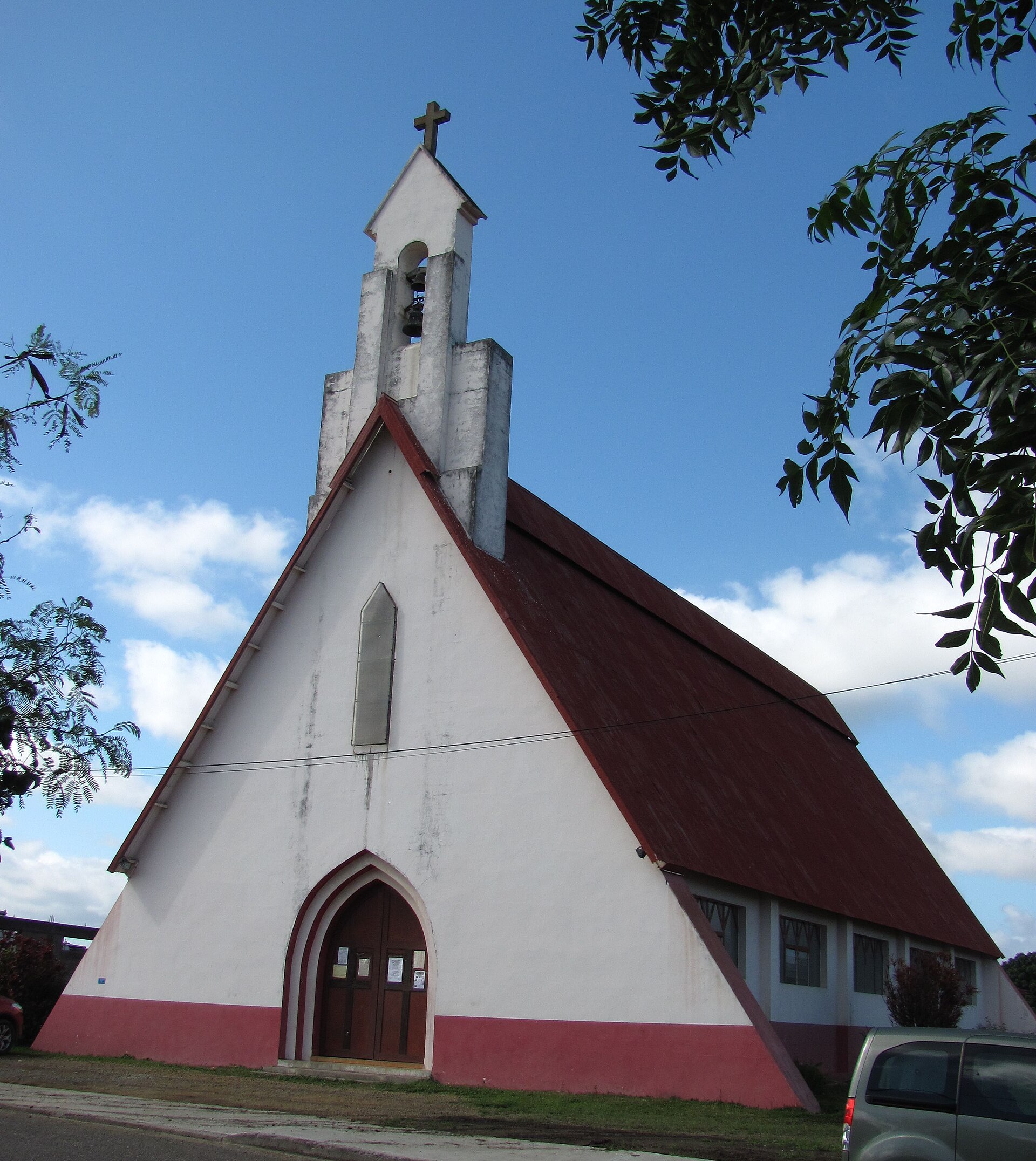 Catholic Church (built in 1954), Koné, New Caledonia